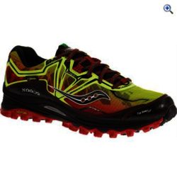 Saucony Xodus 6.0 GTX Men's Trail Running Shoe - Size: 9.5 - Colour: CITRON-RED